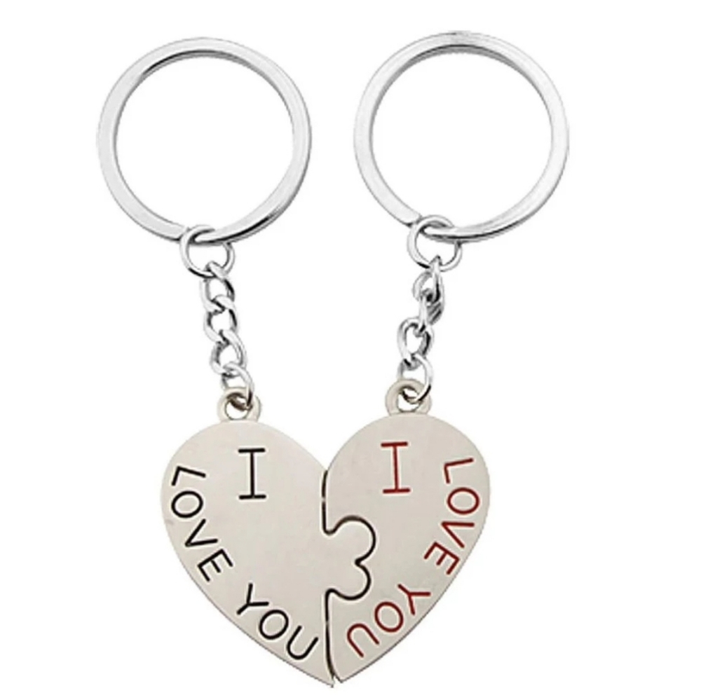 I love you keychain set